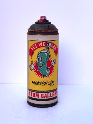 Souvenir ''Yes We Can'' empty spray can No. 4 by Wreckage International